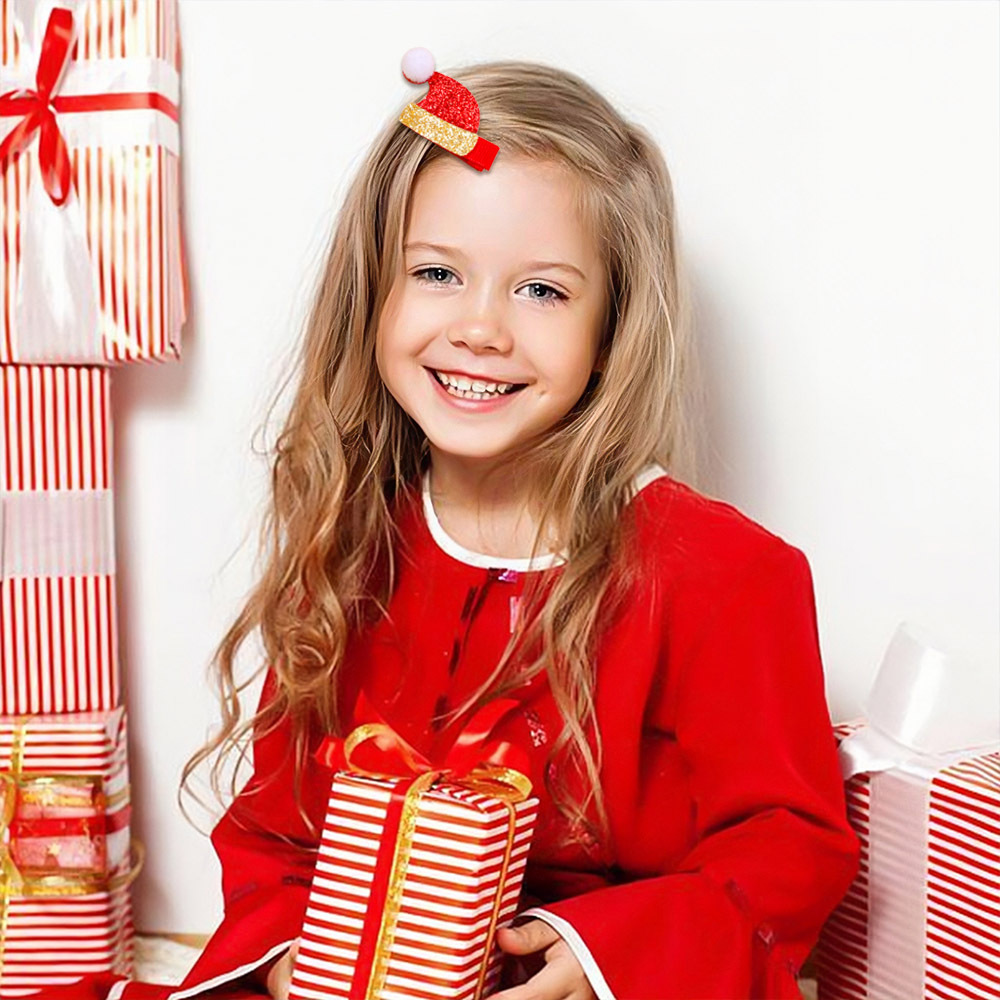 6 Piece Christmas Hair Clips set-Lovesyouforever