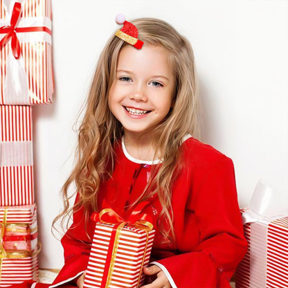 6 Piece Christmas Hair Clips set-Lovesyouforever