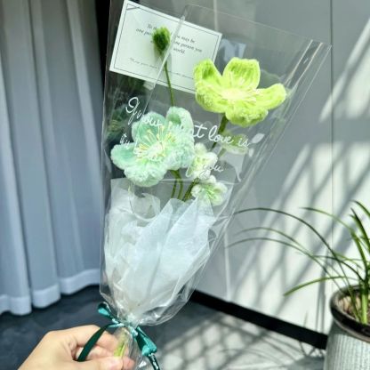 Twisted Sticks Anemone Mini Bouquet Finished Product Valentine's Day Graduation Season Handmade Gift for Girlfriend's Birthday-Lovesyouforever