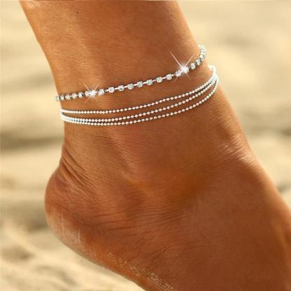 Multi-layer Sexy  Anklet  Chain-Lovesyouforever