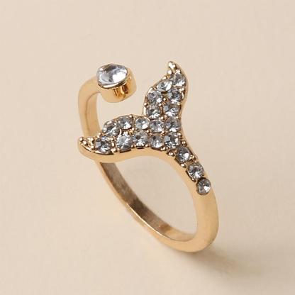 Delicate Fishtail Pearl Ring For Woman-Lovesyouforever