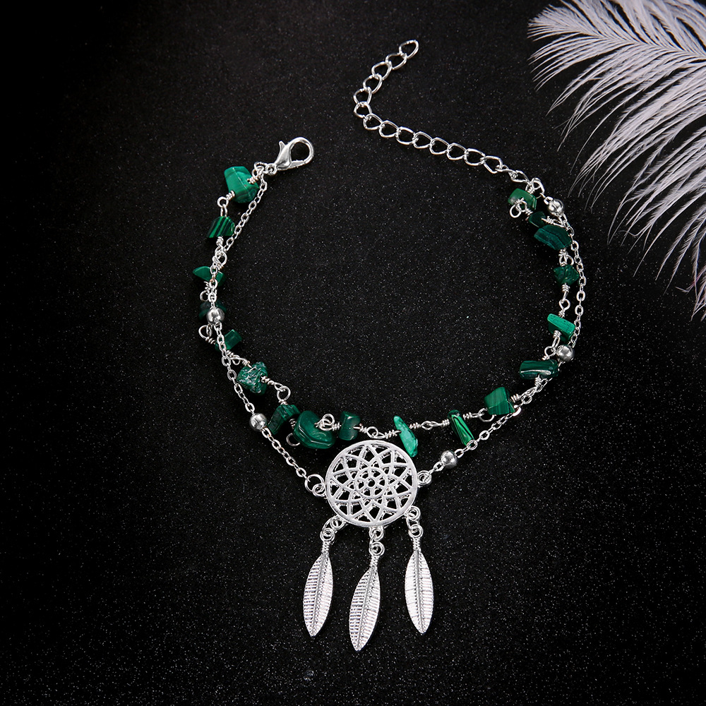 Bohemia Anklet Summer Beach Accessories Double Layer Anklet-Lovesyouforever