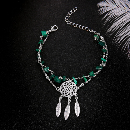 Bohemia Anklet Summer Beach Accessories Double Layer Anklet-Lovesyouforever