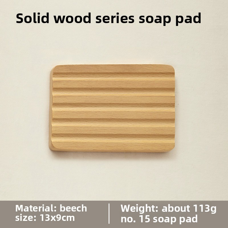 Exquisite beech and black walnut wood soap dish, handmade soap holder, Japanese-style draining double-layer wooden soap tray-Lovesyouforever