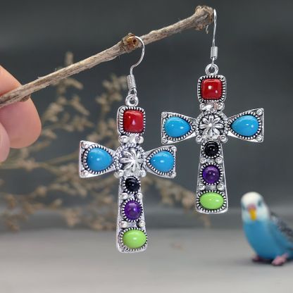 Exquisite Cross Earrings for Woman for Girls-Lovesyouforever