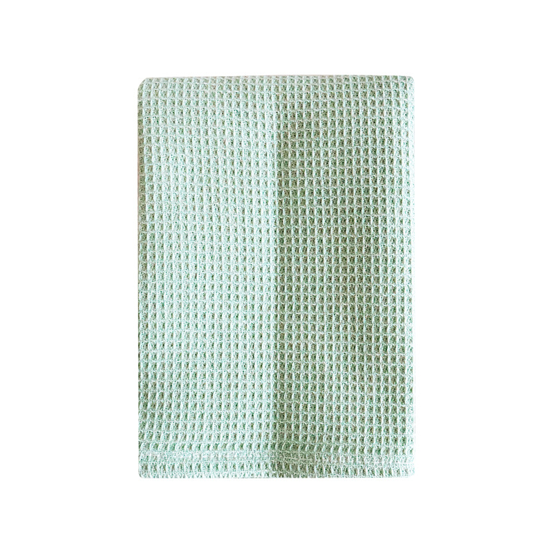 100% cotton plain waffle dish towel, pineapple grid cleaning cloth, kitchen cleaning cloth, suitable for cross-border labeling-Lovesyouforever