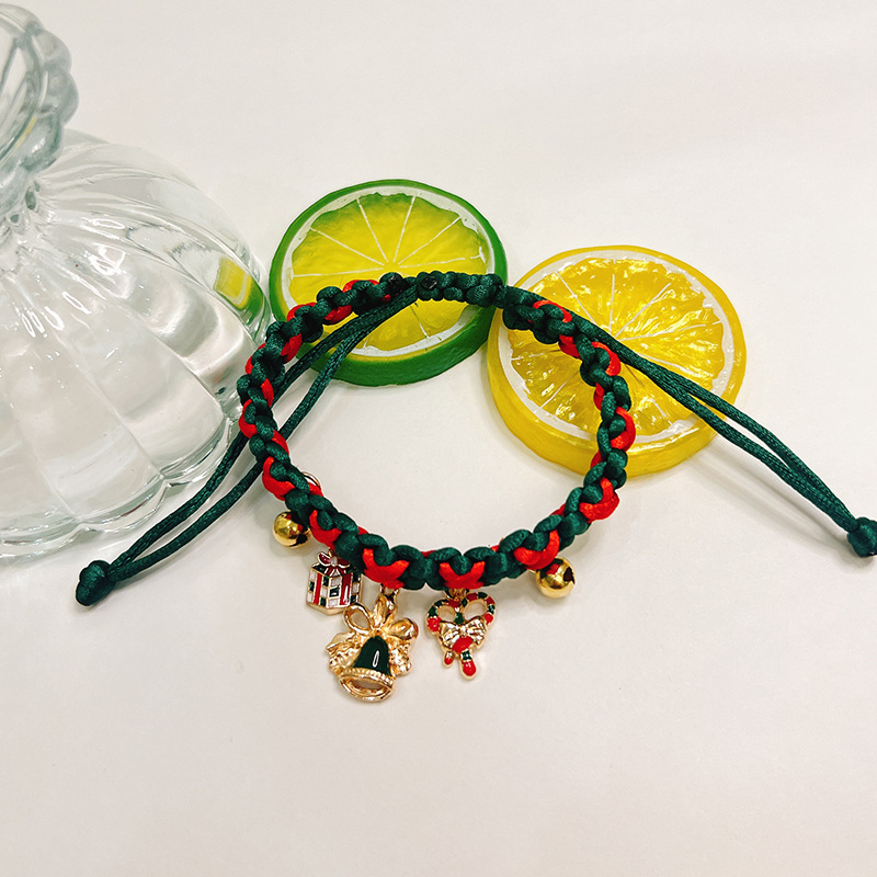 Pet Necklace Christmas Santa Claus Bracelet-Lovesyouforever