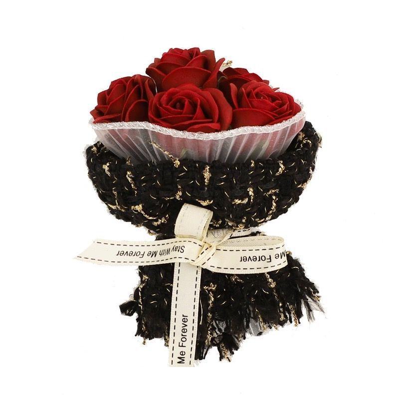 Rose bouquet car air freshener, car air conditioner vent perfume, car fragrance decoration ornament, creative gift-Lovesyouforever