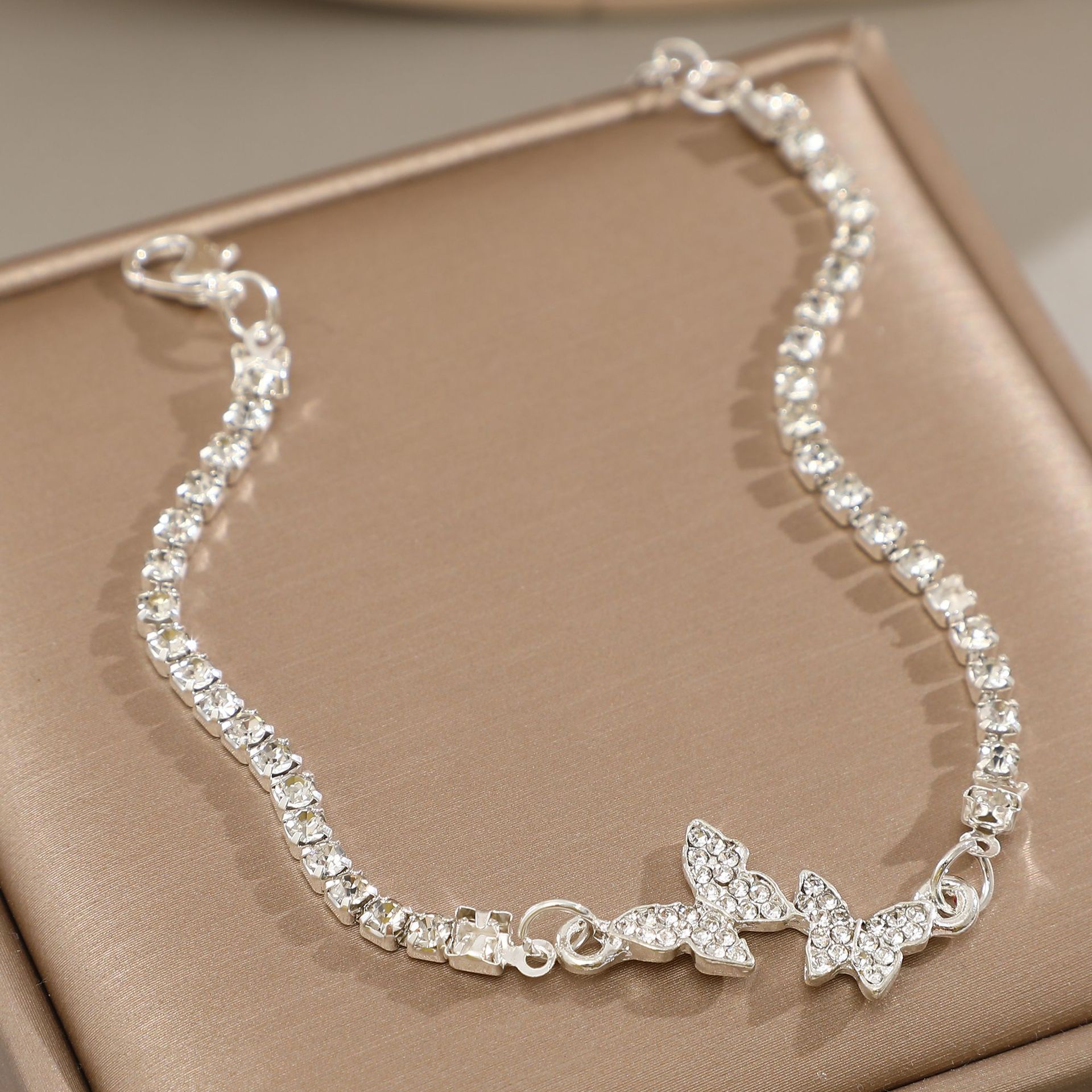 Butterfly Pendant Ankle Bracelet for Women-Lovesyouforever