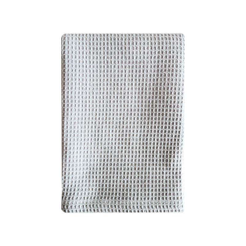 100% cotton plain waffle dish towel, pineapple grid cleaning cloth, kitchen cleaning cloth, suitable for cross-border labeling-Lovesyouforever