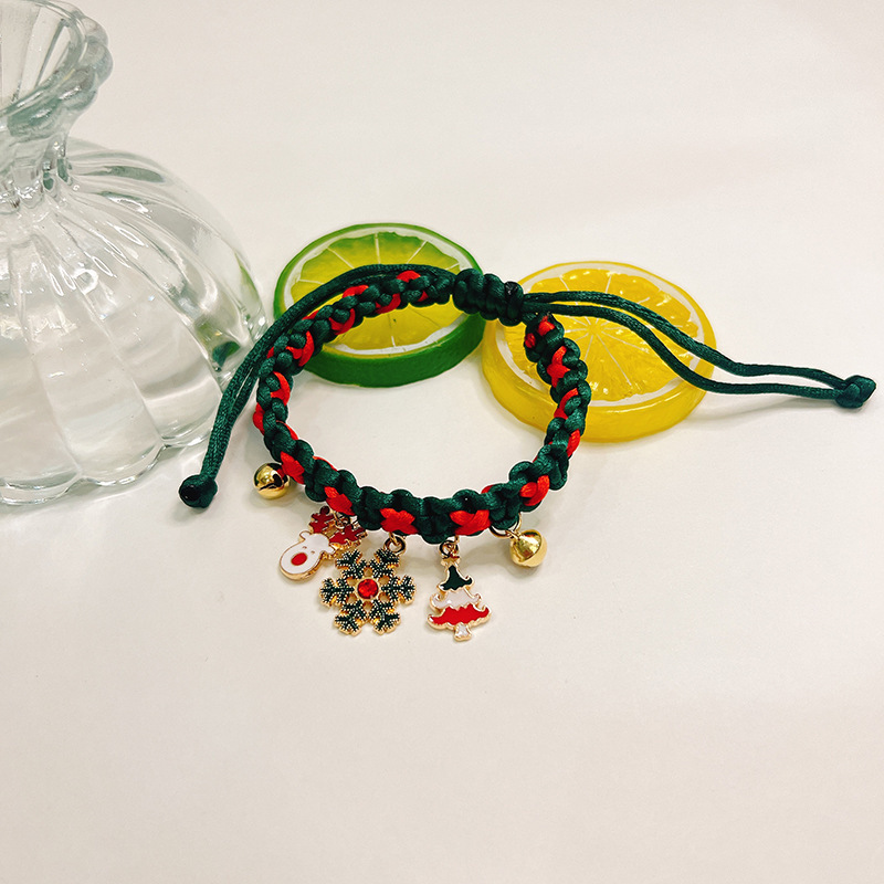 Pet Necklace Christmas Santa Claus Bracelet-Lovesyouforever