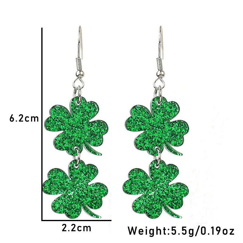 Clover Earrings Multiple Styles And Patterns For Woman-Lovesyouforever