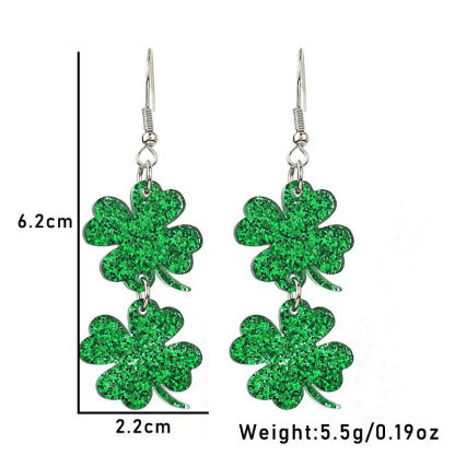 Clover Earrings Multiple Styles And Patterns For Woman-Lovesyouforever