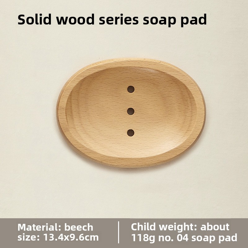 Exquisite beech and black walnut wood soap dish, handmade soap holder, Japanese-style draining double-layer wooden soap tray-Lovesyouforever