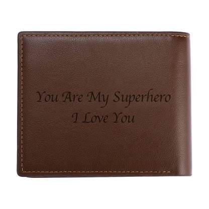 Photo Engraved Wallet Gift for Men-Lovesyouforever