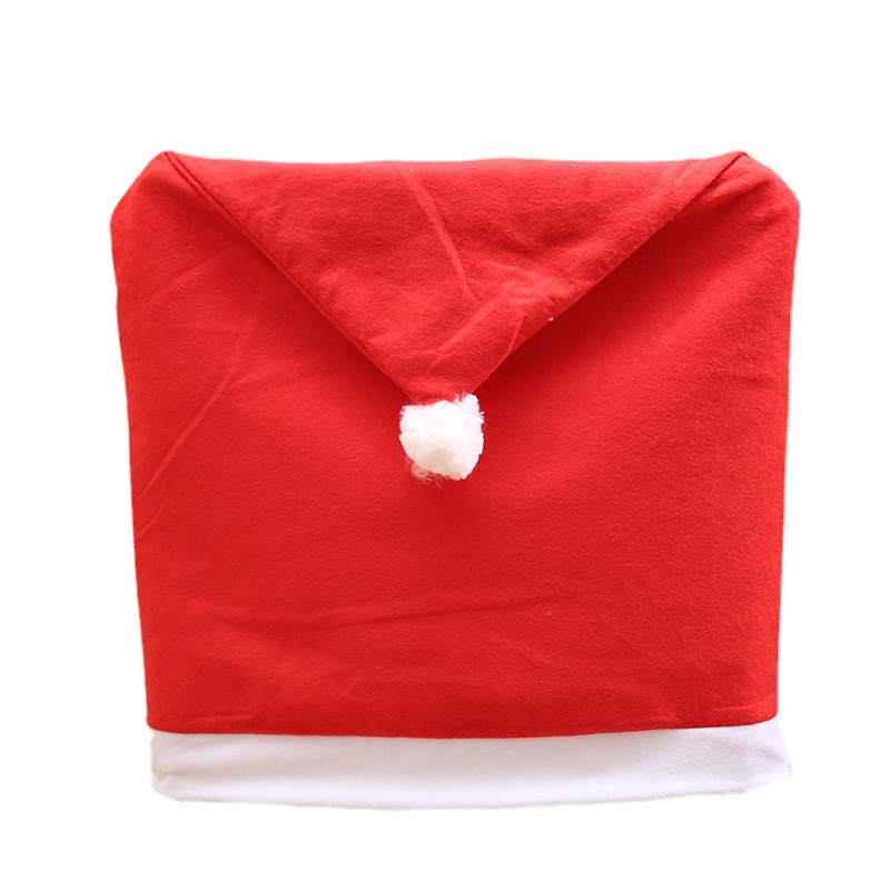 Festive Family Chair Cover with Santa Hats Perfect Christmas Gift-Lovesyouforever