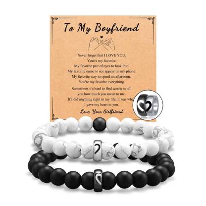 Matching Couple Ring Bracelets Gifts for Lover-Lovesyouforever