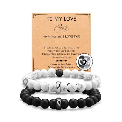 Matching Couple Ring Bracelets Gifts for Lover-Lovesyouforever