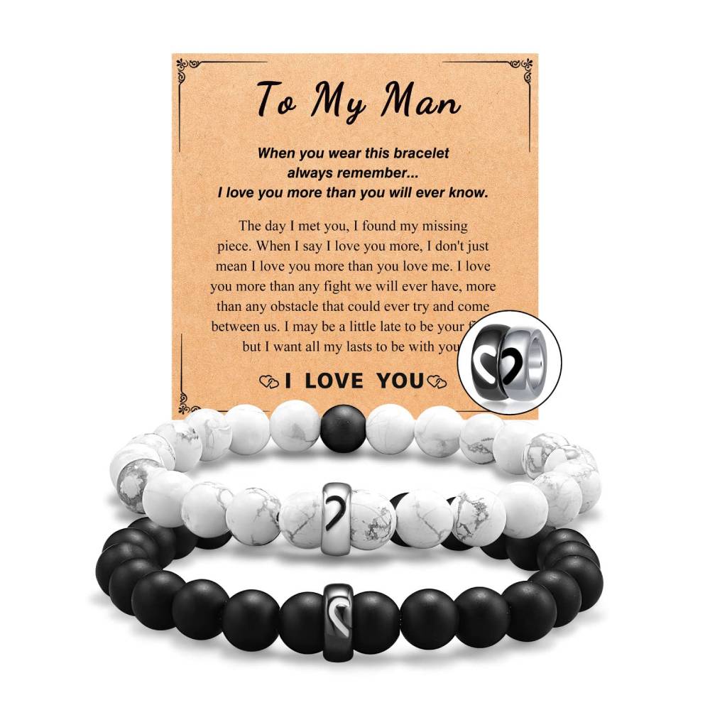 Matching Couple Ring Bracelets Gifts for Lover-Lovesyouforever