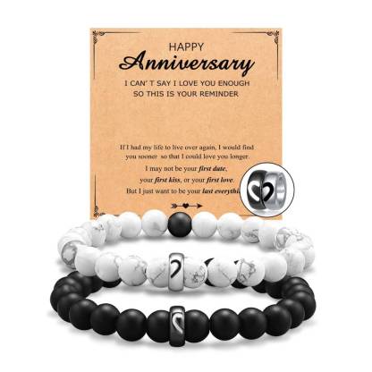 Matching Couple Ring Bracelets Gifts for Lover-Lovesyouforever