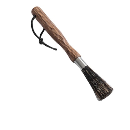 Wooden coffee brush, coffee grinder, coffee machine cleaning brush, bar counter dusting brush, coffee powder cleaning brush-Lovesyouforever