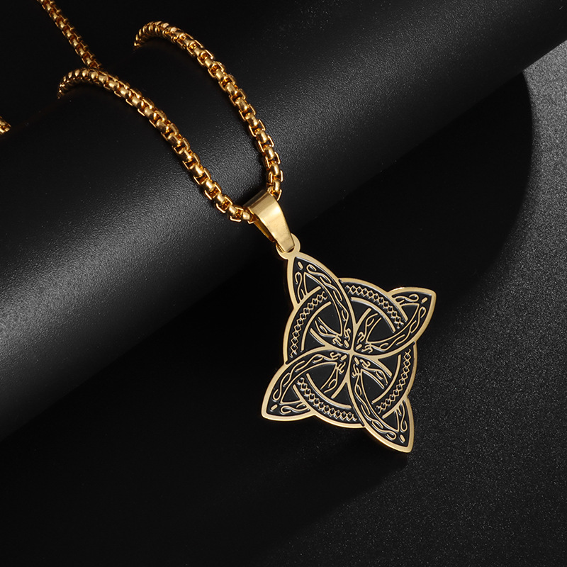 Sun Opal Pendant Necklace for Men-Lovesyouforever