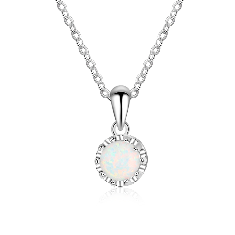Opal Pendant Necklace for Women-Lovesyouforever