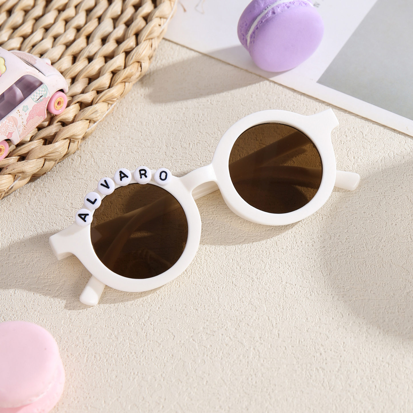 Sunglasses Personalized First 1 Name Gift for Children-Lovesyouforever
