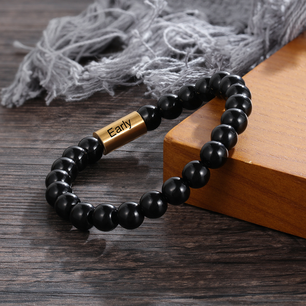 Personalized Men's Bracelet For Dad-Lovesyouforever