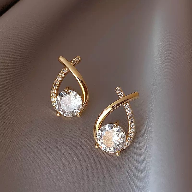 Exquisite S925 Silver Diamond Earrings for Woman for Girls-Lovesyouforever