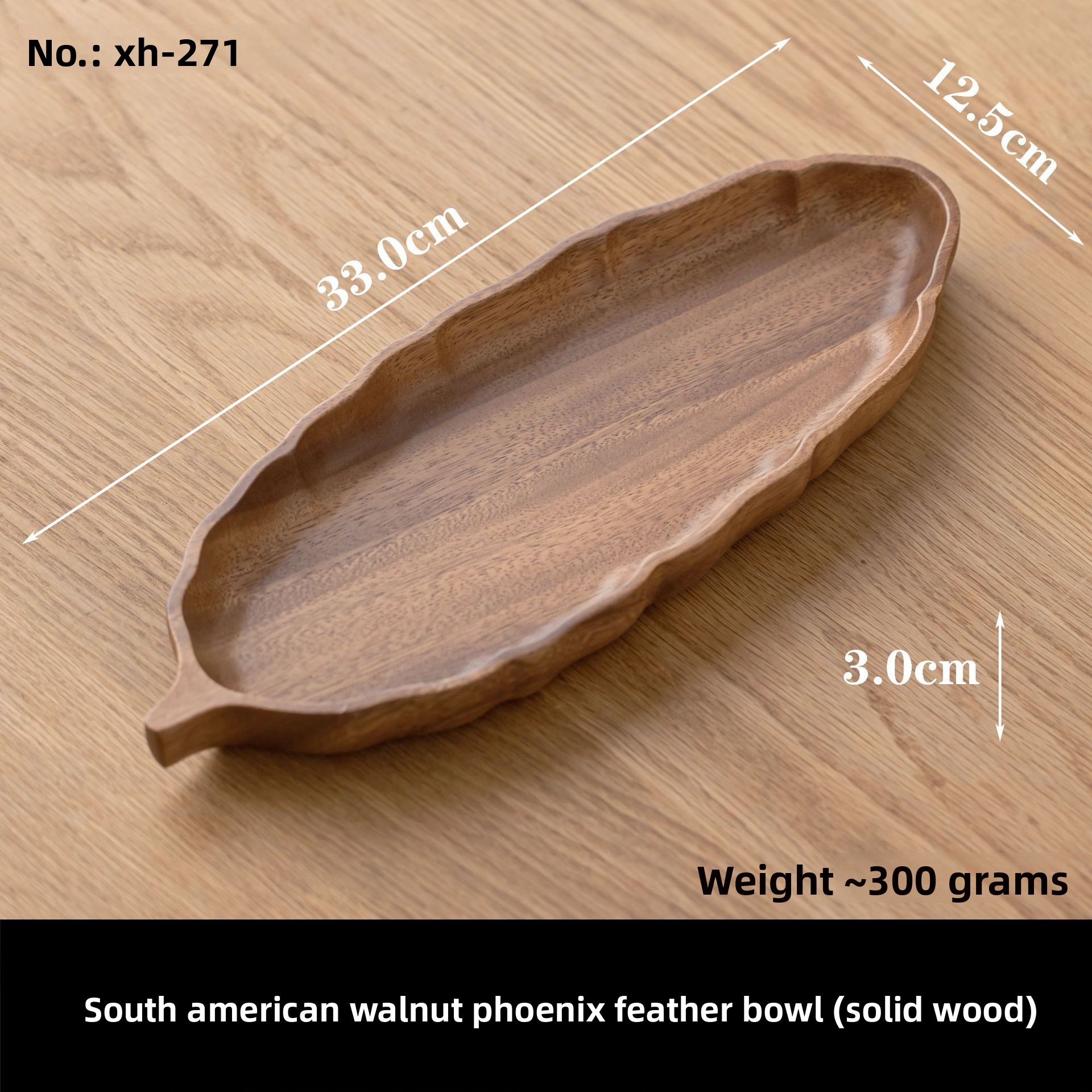 Solid wood Chinese-style home living room coffee table fruit tray for snacks and dried fruits, high-end luxury wooden dessert and fruit plate-Lovesyouforever