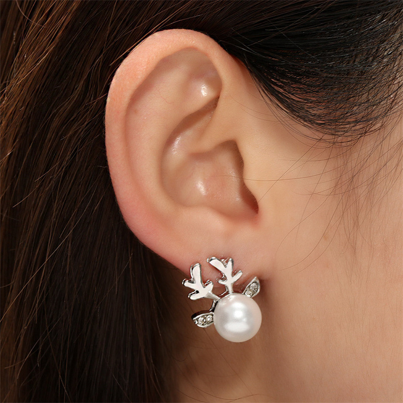 Exquisite Antlers Christmas Earrings for Woman for Girls-Lovesyouforever