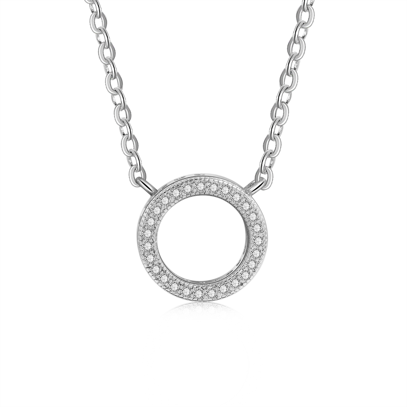 Round Pendant Necklace for Women-Lovesyouforever