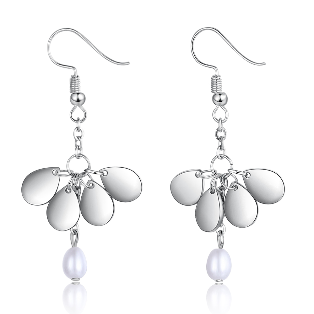 8 Names-Personalized Pearl Earrings Custom Name for Women-Lovesyouforever