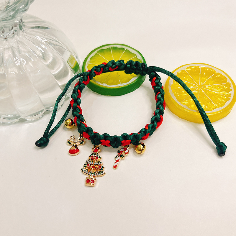 Pet Necklace Christmas Santa Claus Bracelet-Lovesyouforever