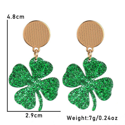 Clover Earrings Multiple Styles And Patterns For Woman-Lovesyouforever