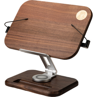 Solid wood reading stand, bookshelf, children's picture book desktop adjustable multi-functional reading support stand-Lovesyouforever