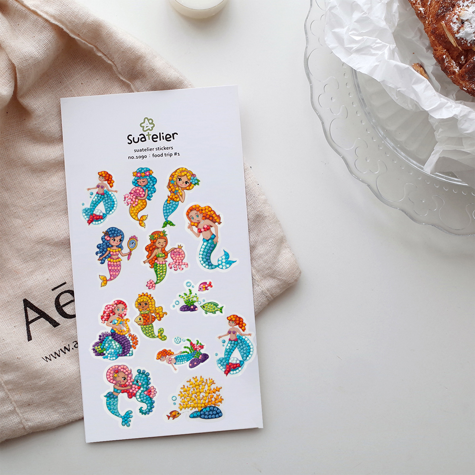 24 Stickers 5D Diamond Painting Sticker New Style Various Patterns DIY Leisure Toys Children's Gifts-Lovesyouforever