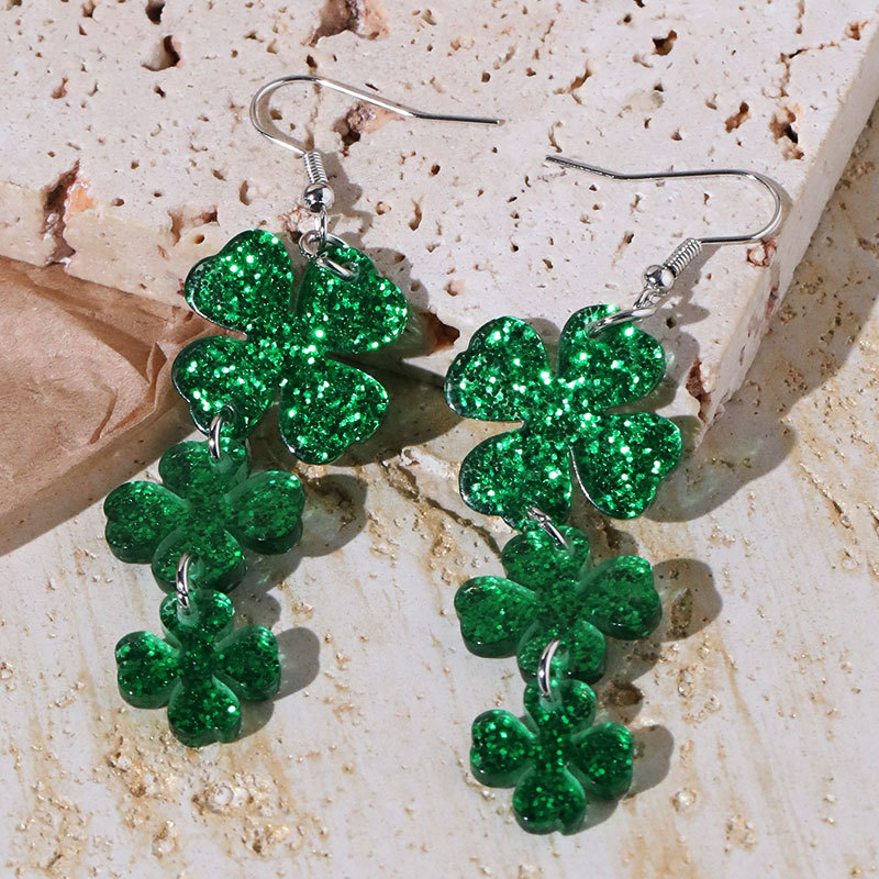 Clover Earrings Multiple Styles And Patterns For Woman-Lovesyouforever