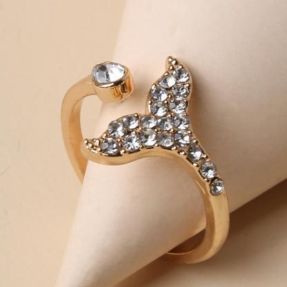 Delicate Fishtail Pearl Ring For Woman-Lovesyouforever