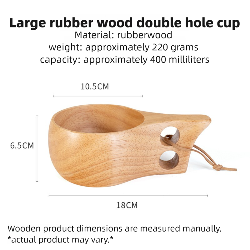 DIY walnut wood milk cup, acacia wood salad cup, solid wood creative mug with handle, coffee cup-Lovesyouforever