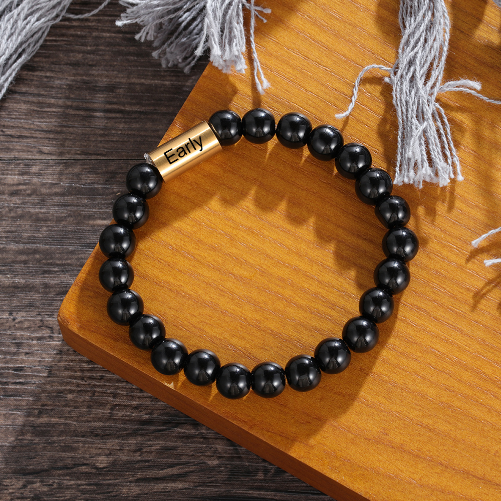 Personalized Men's Bracelet For Dad-Lovesyouforever