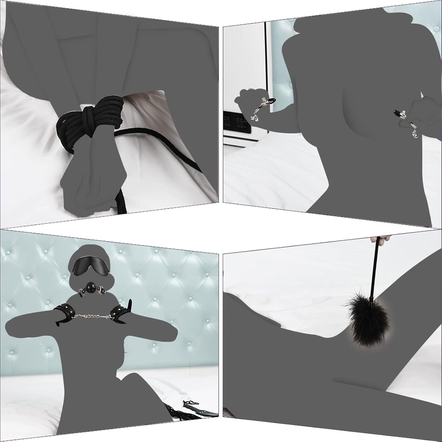 💥Hot Sale💥Bondage Sex Toys —— Leather Bondage Toy Sets