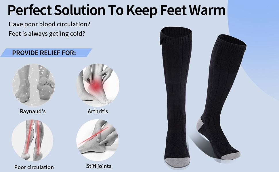 heated socks