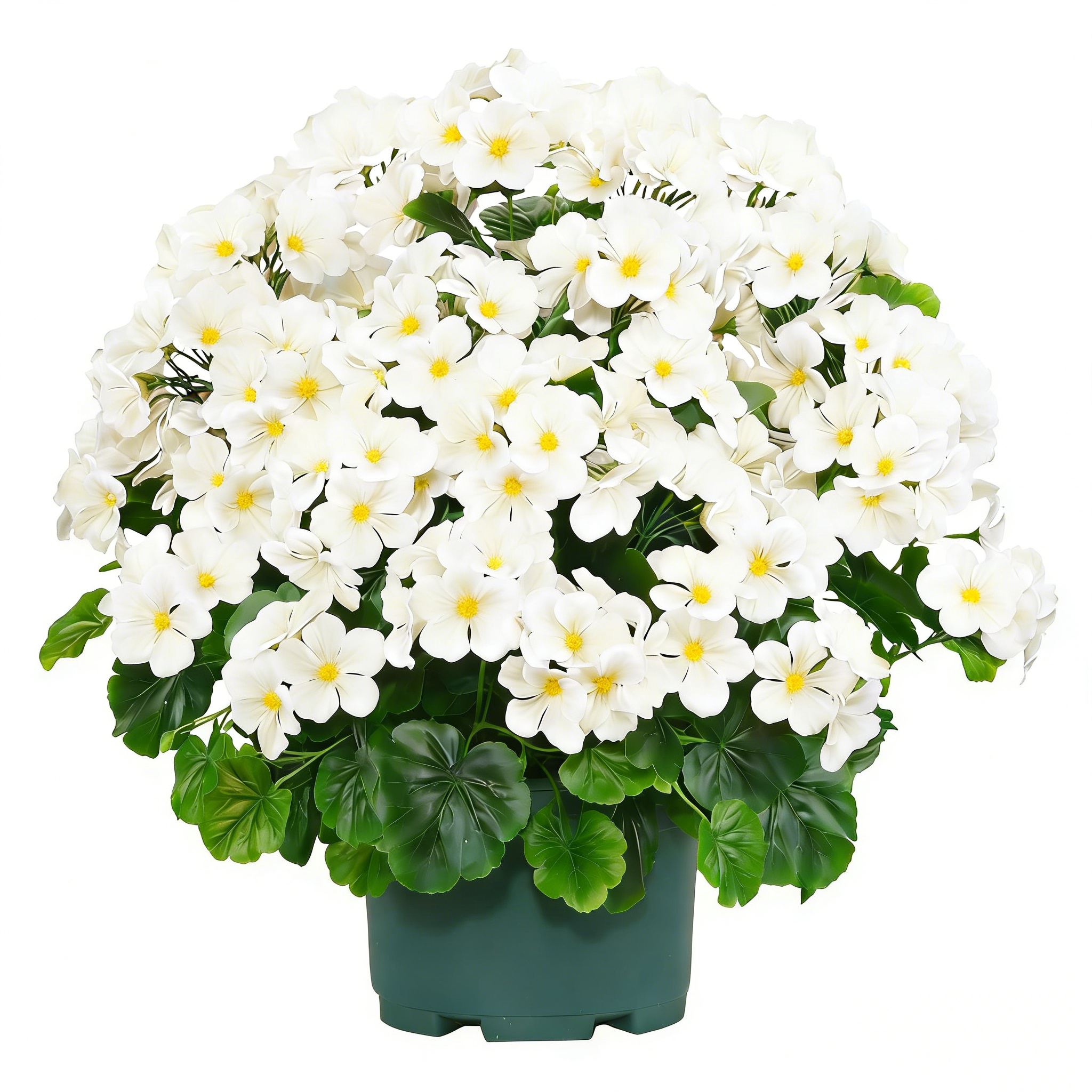 🌸 Lush, UV-Resistant Artificial Geraniums – Real Look, No Maintenance! 🌞🏡💐