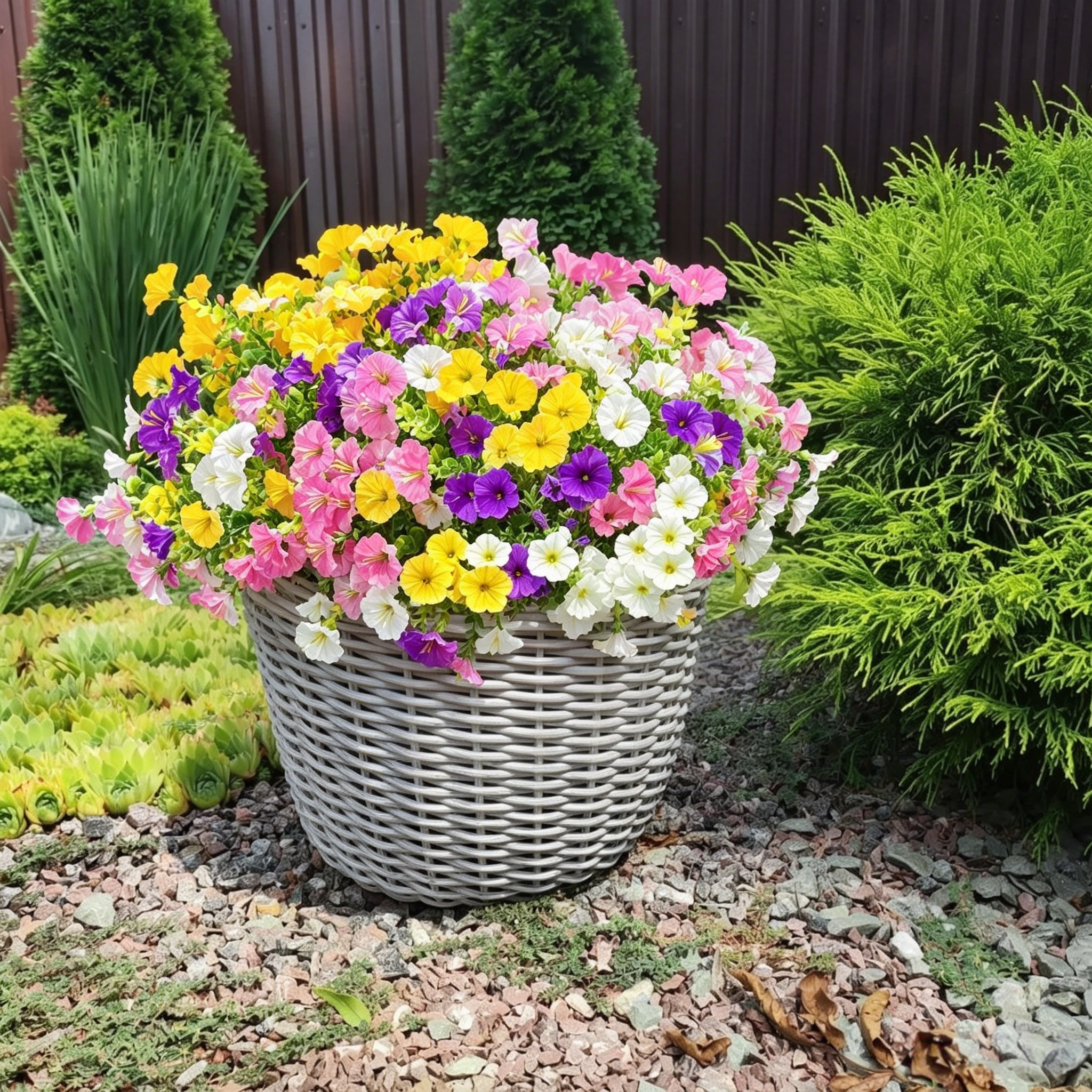 🔥Last Day 60% OFF🔥UV Resistant Artificial Petunias Flowers