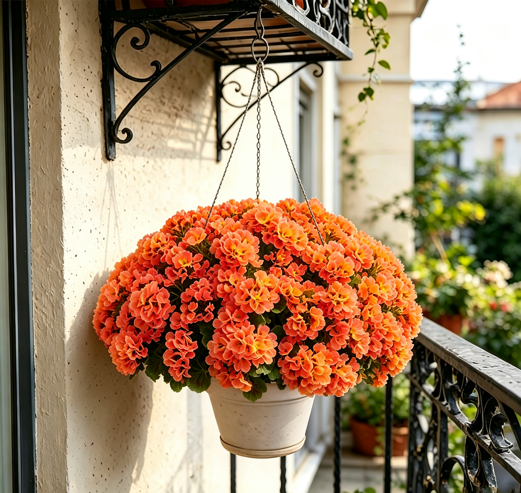 🔥Last Day 70% OFF🌼UV Resistant Artificial Geranium Flowers- UV resistant, Waterproof, Windproof 