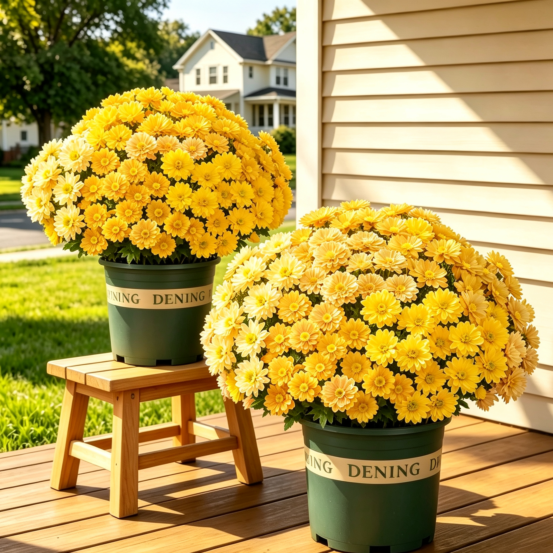 💥Last Day 70% OFF🌼Welcome autumn- Artificial Outdoor Sunset Mums Flowers - UV resistant, Waterproof, Windproof