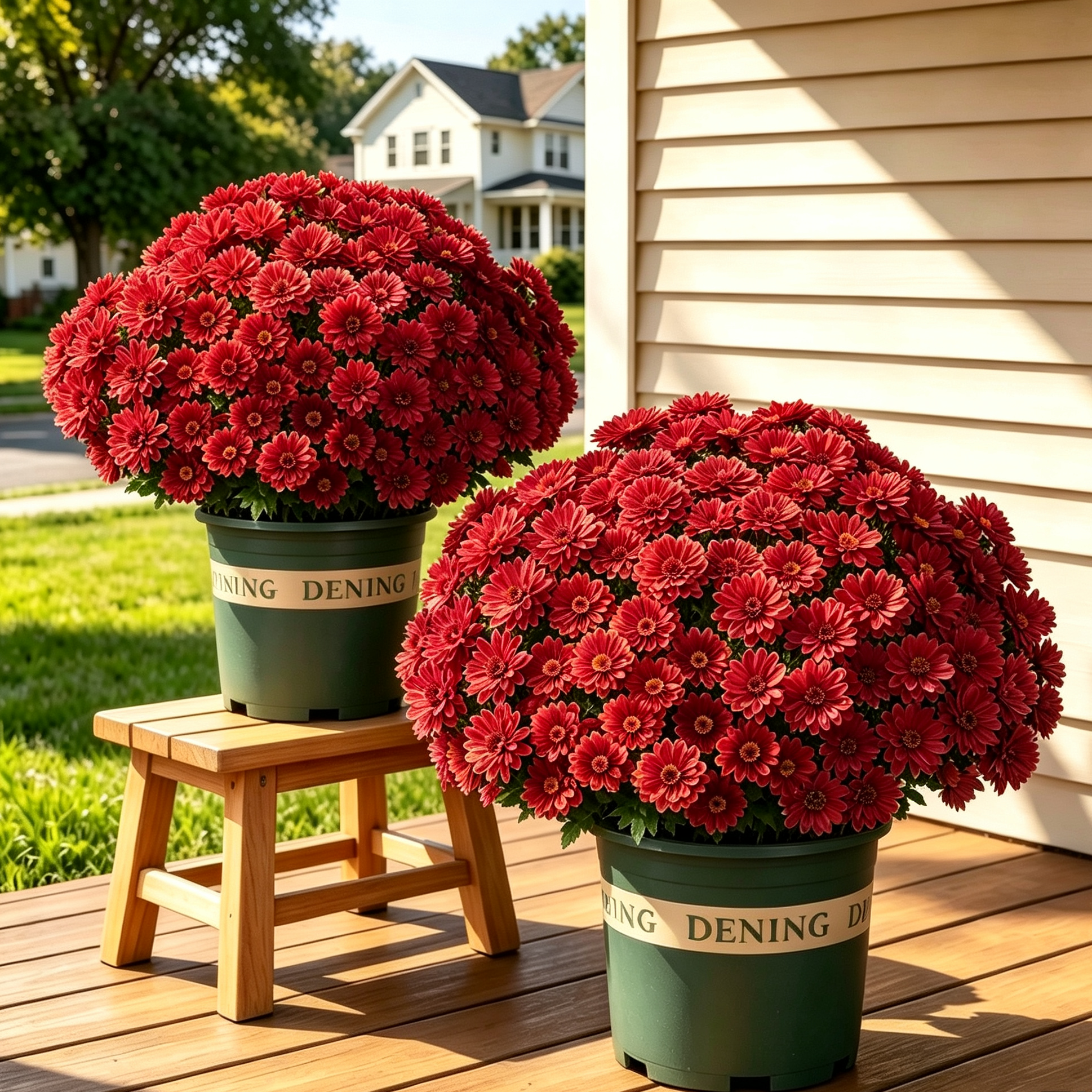 💥Last Day 70% OFF🌼Welcome autumn- Artificial Outdoor Sunset Mums Flowers - UV resistant, Waterproof, Windproof