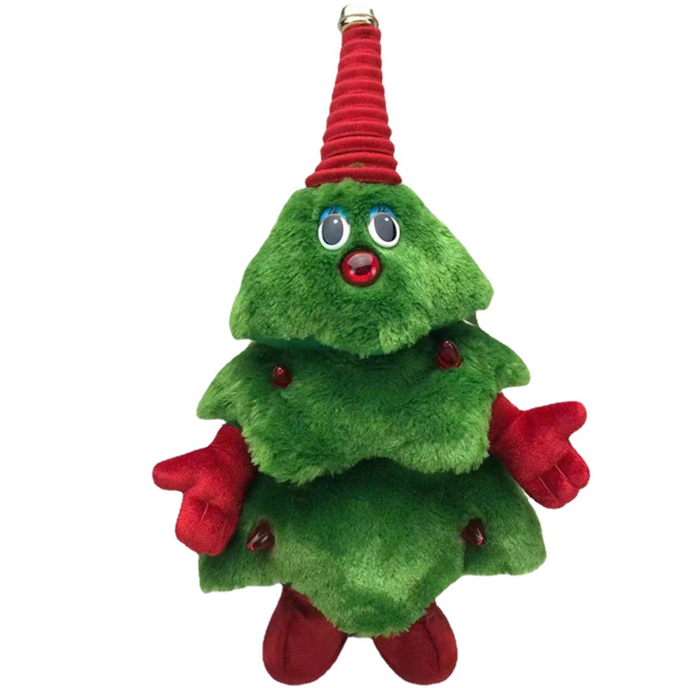 A Christmas tree plush toy that sings and dances✨